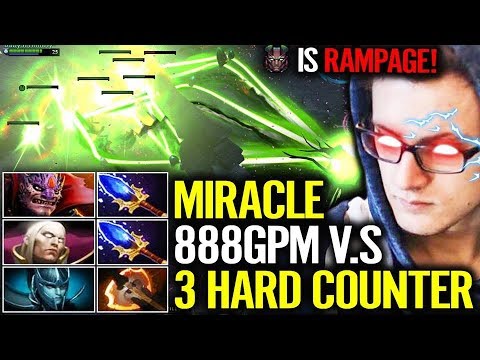 888 GPM EPIC 1 vs 9 IMBA TERROBLADE vs Counter Craziest Farm Ever by Miracle Dota 2 Gameplay