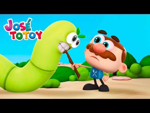 Capa de Desenho Infantil | A Historinha da Lagarta Gigante | 17 Minutos do José Totoy | Português