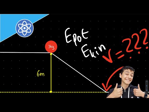 Energieumwandlung berechnen | Epot & Ekin