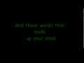 City lights cry : Armistice (Lyrics) 