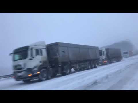 Транспортный коллапс на трассе Киев-Одесса