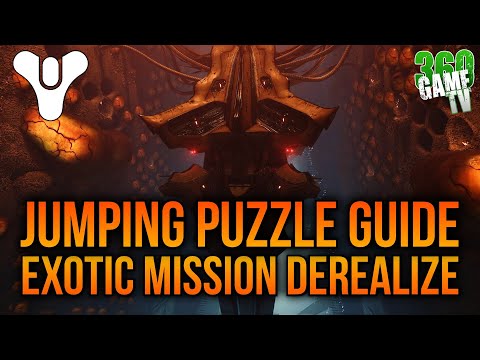 Exotic Mission Derealize - JUMPING PUZZLE Guide - Barrow Dyad Exotic Weapon Mission - Destiny 2