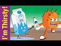 I'm Thirsty! | Drinks Song for Kids | Kindergarten, Preschool & ESL | Fun Kids English