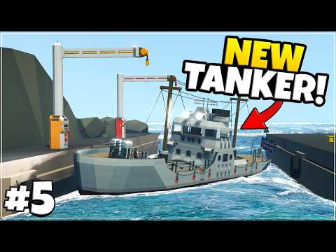 I BUILT AN ARMED FUEL TANKER! - Hardcore WAR Career Stormworks - EPISODE 5