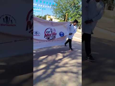 Desfile Patrio, en Coronel Juan Solá, Rivadavia Banda Norte