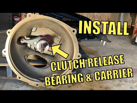 Willys Jeep Clutch Release Bearing & Carrier INSTALL