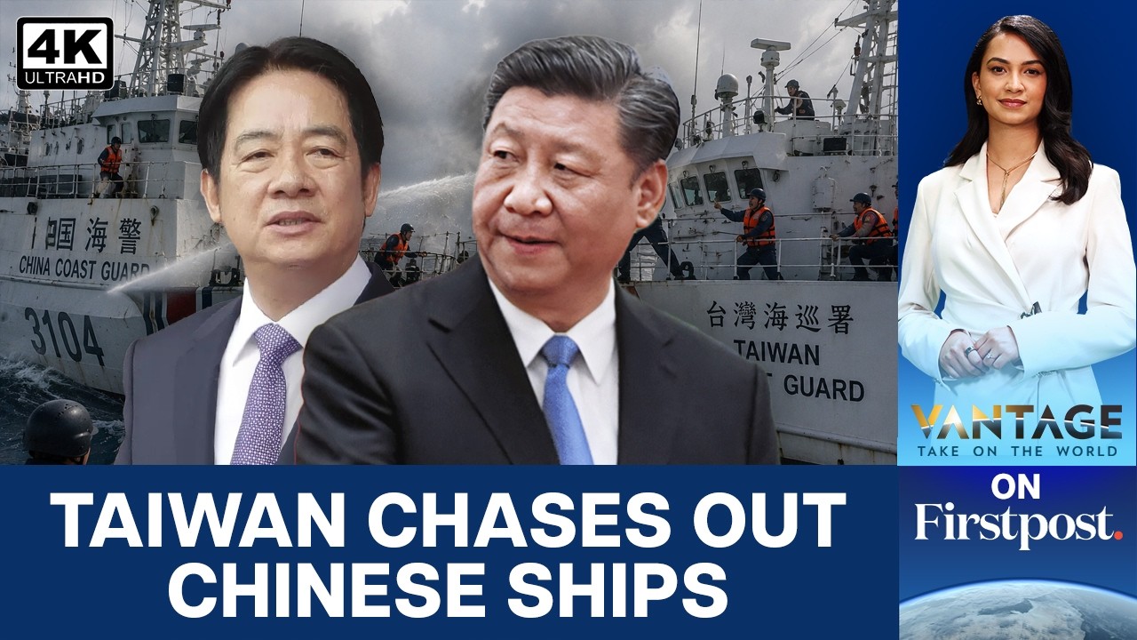 Taiwan-China Standoff At South China Sea | Vantage on Firstpost | 4K