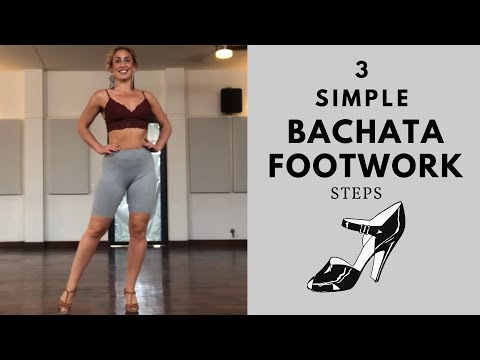 Bachata Footwork ~ 3 Basic Variations