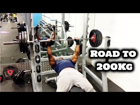 130kg / 287lb Bench Press  - 8 reps | Chest Workout
