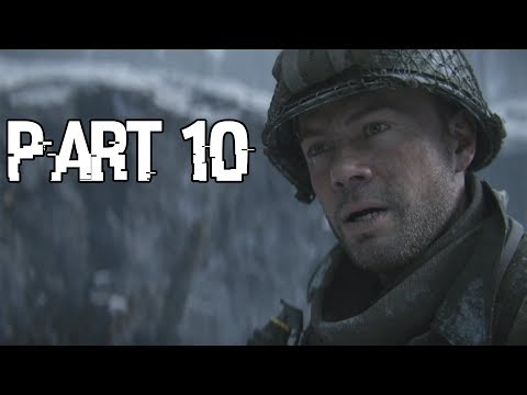 CALL OF DUTY WW2 Walkthrough Gameplay Part 10 - Ambush- Campaign Mission 10 - COD WW2 (PC)