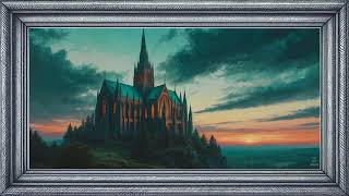 Beautiful castle atop the hill | Tv Art for Samsung The Frame | No Music | 4K