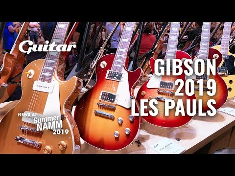 What's new about the 2019 Original Collection Gibson Les Pauls? #SNAMM2019