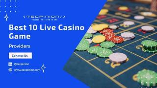 Top 10 Live Casino Game Providers in 2026 | Best Live Dealer Software Ranked