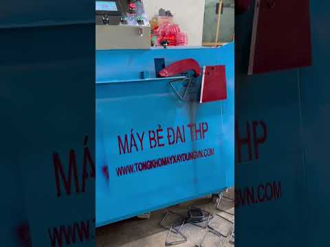 Máy bẻ đai sắt hình tam giác