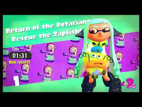 Splatoon 2 Level 1 Speedrun in 1:31 (current PB)
