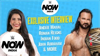 Drew McIntyre talks about John Abraham, Jinder Mahal, Indian Food & more: WWE Now India video