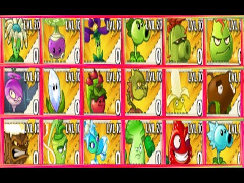 Every Plant Power-Up. Plants Vs. Zombies 2 1000 % Power Up All Plants