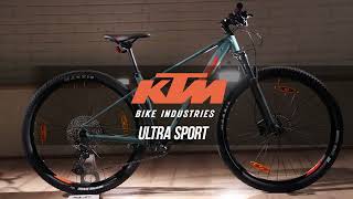 KTM Ultra Sport 29" 2022 / рама 48см vapor grey/orange/black (022800108) - відео 1