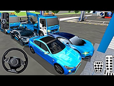 New All Blue Car for Parking - 3D Driving Class 2026 - 3D Driving Class Android IOS - Car Game