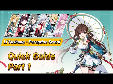 [Guide Part 1] How To Play Li Sushang Peregrine Sword in Simple Way | Honkai Impact 3rd
