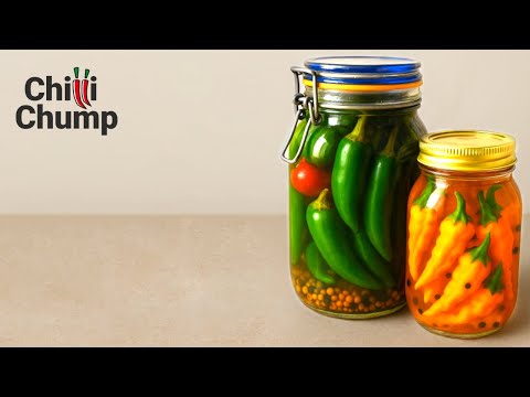 Pickle Your Peppers The Easy Way