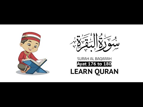 Surah Al Baqarah (2) 176-180 | Learn Quran word by word with Urdu translation | Episode 37
