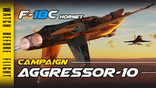 DCS - Gameplay ITA - F/A 18C Hornet - Aggressors BFM Campaign #10
