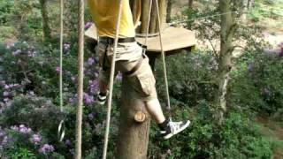 preview picture of video 'Go-Ape - Woburn - Monkeying Around - High Definition'