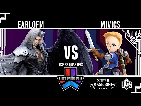 Tripoint Smash 129 - Losers Quarters - EarlOfM(Sephiroth) Vs. Mivics(Mii Swordfighter)