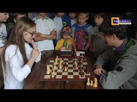 Towarzyska partia WIM Alicji Śliwickiej z Piotrem Radomskim