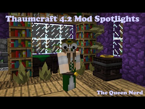 Mod Spotlight-Thaumcraft 4.2 EP 1 Wand, Thaumonomicon, Infused Stone & Shards