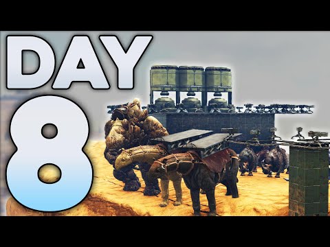 We Got Insane TEK Gear from Raiding a YouTuber! - ARK PvP