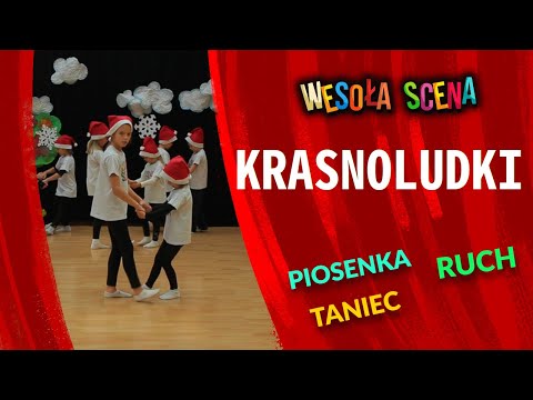 WESOŁA SCENA - KRASNOLUDKI i pomocnicy Mikołaja? piosenka dla dzieci i zabawa z pokazywaniem gestów.