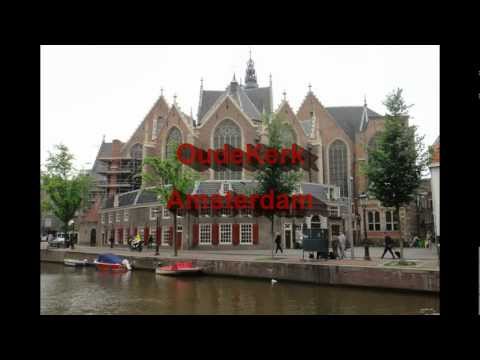 Oude Kerk in Amsterdam's Red Light District