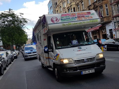AUTOKORSO DEMO IN KÖLN am 13.02.2021 mit einem #fPK & 360° Cam