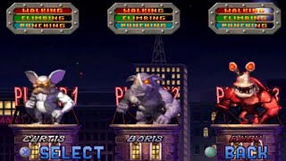 Rampage 2: Universal Tour All Characters [PS1]