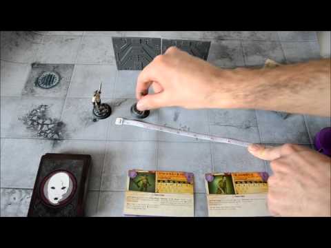 Malifaux Tutorial Part 2 : Walk and charge actions 