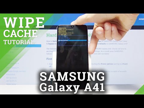 How to Wipe Cache in SAMSUNG Galaxy A41 – Delete Cache Partition