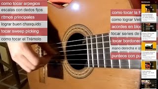 Dedo Pulgar en Guitarra (tutorial) Jesús Amaya...
