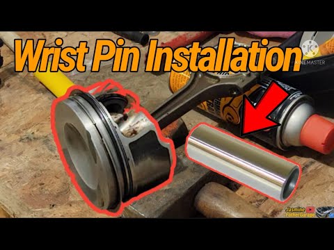 How to Install a Wrist Pin (Piston) Super Easy