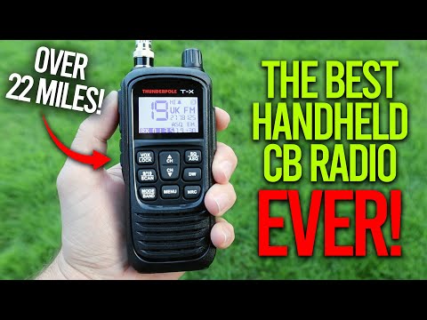 The Best Handheld CB Radio EVER! Thunderpole TX