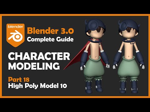 01 Blender 3 0 Character Modeling Tutorial Beginner Friendly 2022
