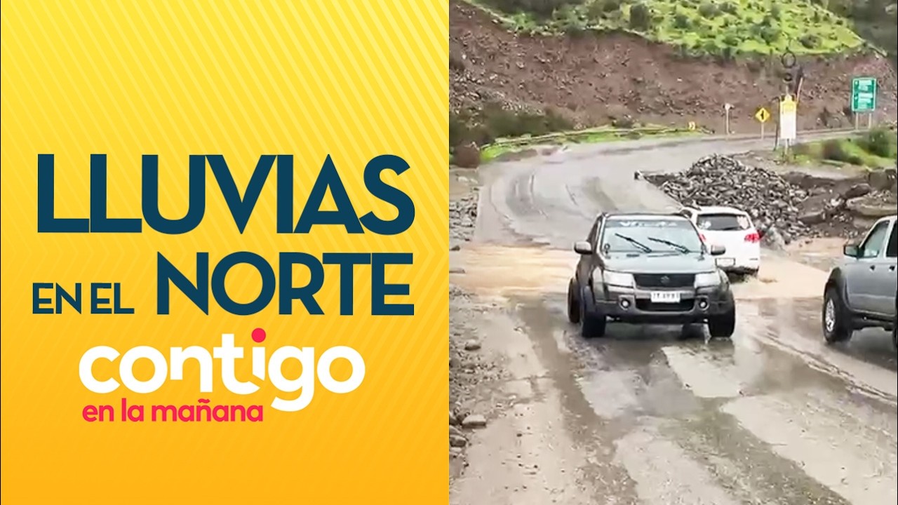 QUEBRADAS ACTIVAS: La inusual lluvia que afectó a Tocopilla y Antofagasta - Contigo en la Mañana