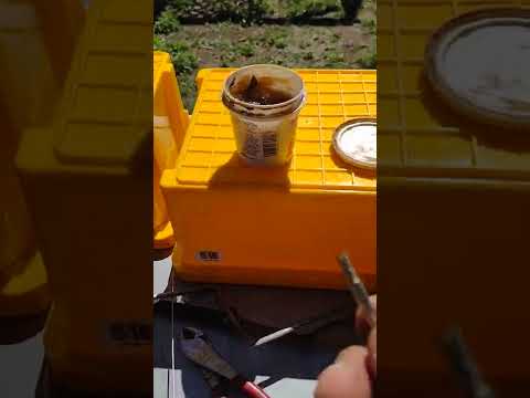 Throttle cable repair by soldering