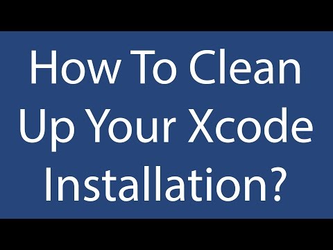 How To Clean Up Your Xcode Installation