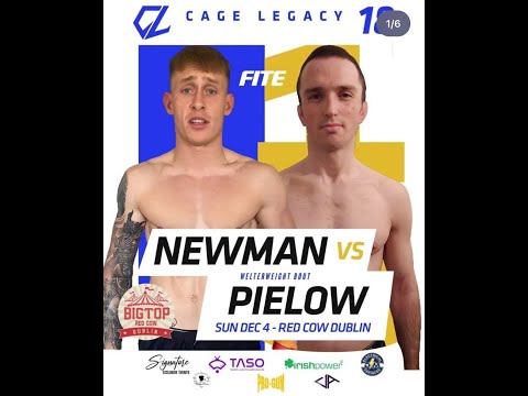 Michael Pielow V Jack Newman - Cage Legacy 18