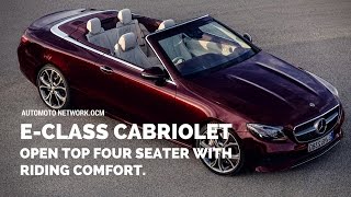 2017 Mercedes-Benz E-Class Cabriolet AVANTGARDE | Open for intense pleasure