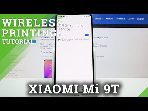 XIAOMI MI 9T Connect Printer