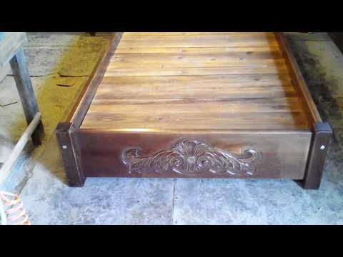 Резьба по дереву Кровать №2