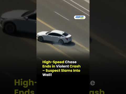 High-Speed Police Chase Ends in Violent Crash After Grappler Stop Attempt in California